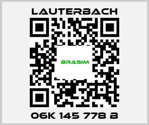 Lauterbach-06K 145 778 B price