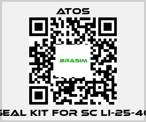 Atos-SEAL KIT FOR SC LI-25-40 price