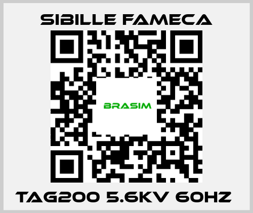 Sibille Fameca-TAG200 5.6KV 60HZ  price