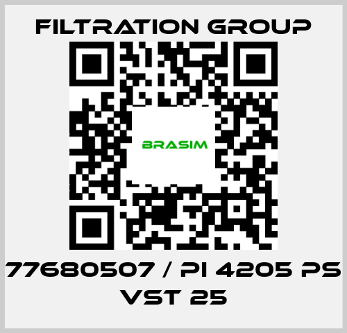 Filtration Group-77680507 / PI 4205 PS VST 25 price