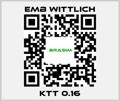 EMB Wittlich-KTT 0.16 price