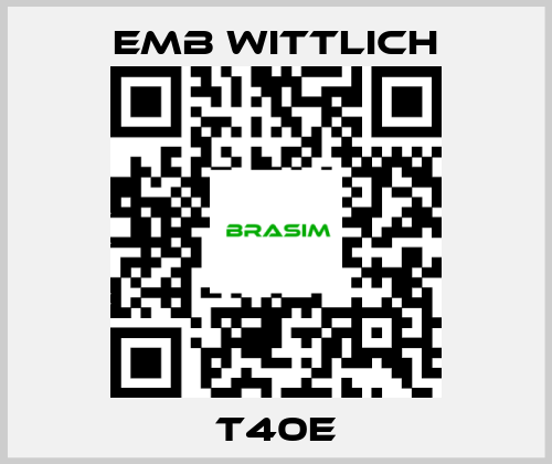 EMB Wittlich-T40E price