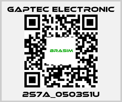 Gaptec Electronic-2S7A_0503S1U price