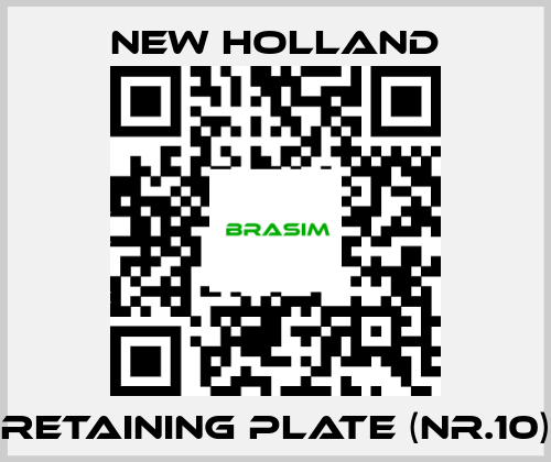 new holland-Retaining plate (Nr.10) price