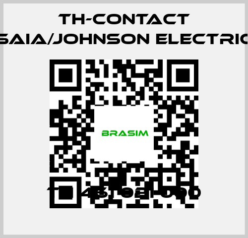 TH-Contact (Saia/Johnson Electric)-TH 461 021 000 price