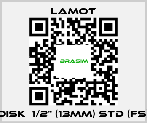 Lamot-Disk  1/2" (13MM) STD (FS) price