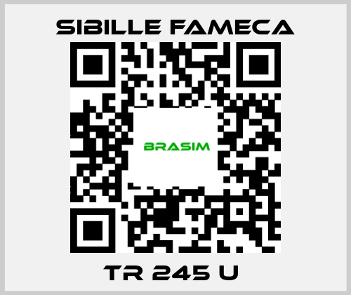 Sibille Fameca-TR 245 U  price