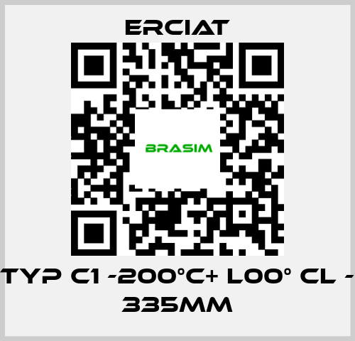 ERCIAT-TYP C1 -200°C+ l00° CL - 335MM price