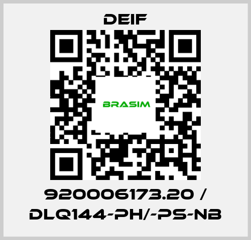 Deif-920006173.20 / DLQ144-ph/-ps-NB price