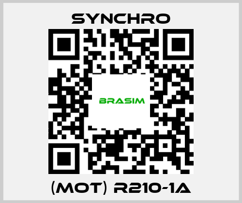 SYNCHRO-(MOT) R210-1A price