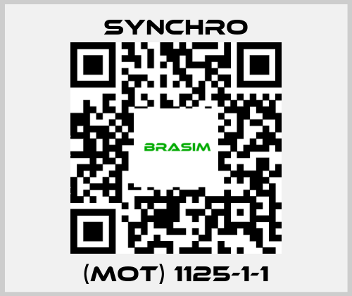 SYNCHRO-(MOT) 1125-1-1 price