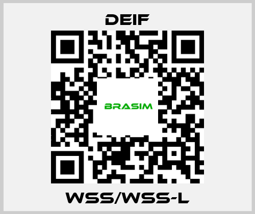 Deif-WSS/WSS-L price