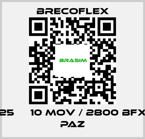 Brecoflex-25 АТ10 MOV / 2800 BFX PAZ price