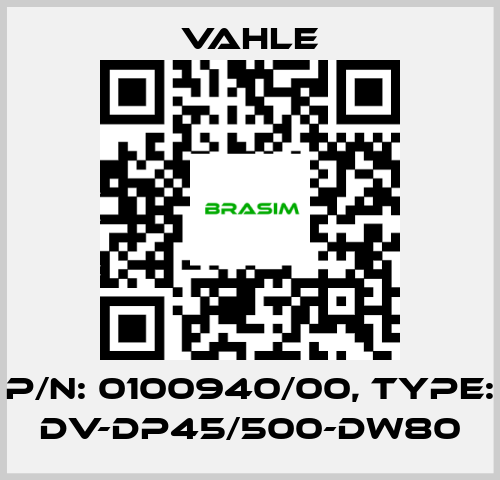 Vahle-P/n: 0100940/00, Type: DV-DP45/500-DW80 price