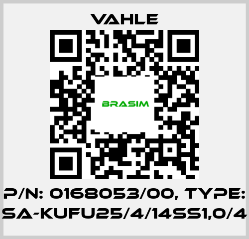 Vahle-P/n: 0168053/00, Type: SA-KUFU25/4/14SS1,0/4 price