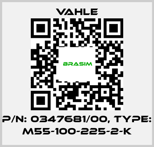 Vahle-P/n: 0347681/00, Type: M55-100-225-2-K price