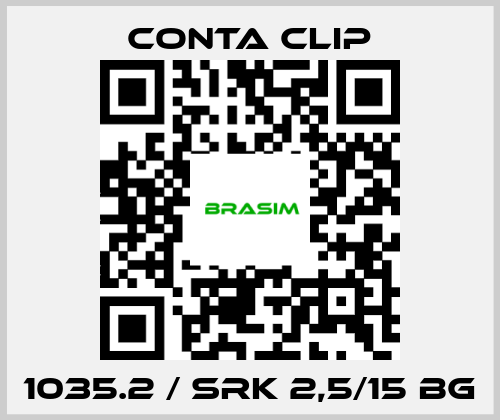 Conta Clip-1035.2 / SRK 2,5/15 BG price