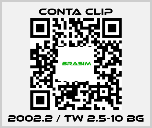 Conta Clip-2002.2 / TW 2.5-10 BG price