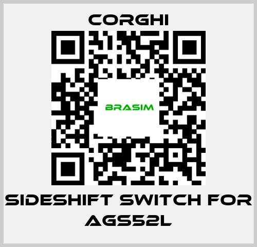 Corghi-sideshift switch for AGS52L price