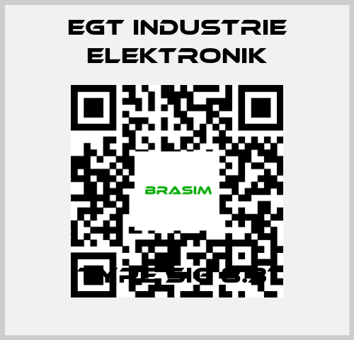 EGT Industrie elektronik-Type SIG 8.31 price