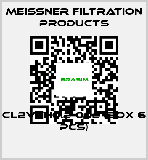 Meissner Filtration Products-CL2VTH0.2-002 (Box 6 pcs) price