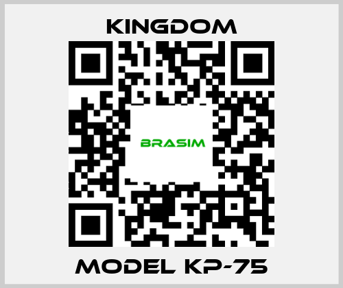 Kingdom-Model KP-75 price