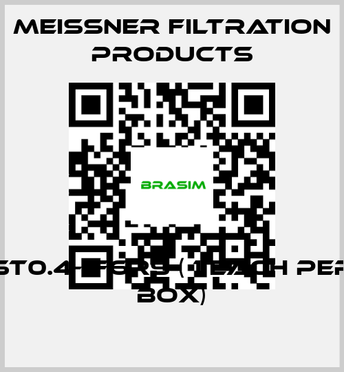 Meissner Filtration Products-ST0.4-1F6RS ( 1 each per box) price