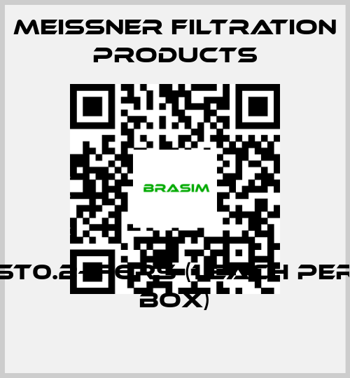 Meissner Filtration Products-ST0.2-1F6RS (1 each per box) price