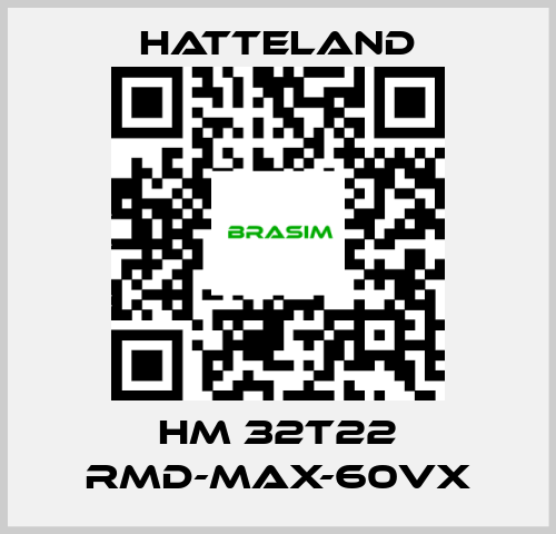 HATTELAND-HM 32T22 RMD-MAX-60VX price