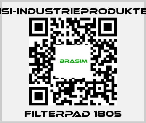 ISI-Industrieprodukte-Filterpad 1805 price