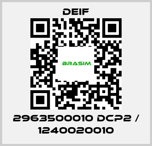 Deif-2963500010 DCP2 / 1240020010 price