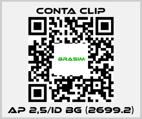 Conta Clip-AP 2,5/ID BG (2699.2) price