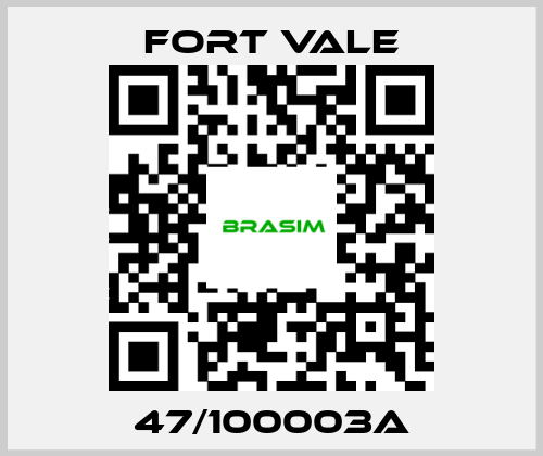 Fort Vale-47/100003A price