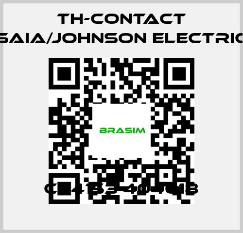 TH-Contact (Saia/Johnson Electric)-CH4153 404018 price