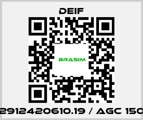 Deif-2912420610.19 / AGC 150 price