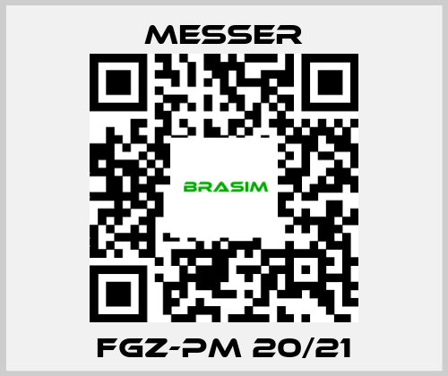 Messer-FGZ-PM 20/21 price