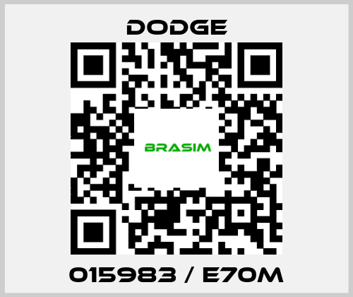 Dodge-015983 / E70M price