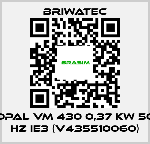 Briwatec-OPAL VM 430 0,37 kW 50 Hz IE3 (V435510060) price