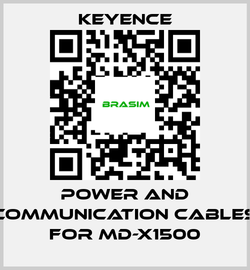 Keyence-power and communication cables for MD-X1500 price