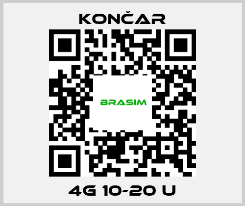 Končar-4G 10-20 U price