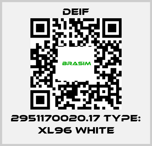 Deif-2951170020.17 Type: XL96 white price