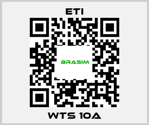 Eti-WTS 10A price