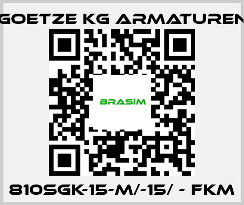 Goetze KG Armaturen-810sGK-15-m/-15/ - FKM price