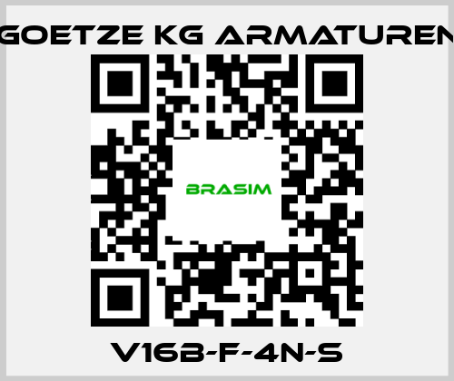 Goetze KG Armaturen-V16B-F-4N-S price