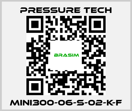 Pressure Tech-MINI300-06-S-02-K-F price