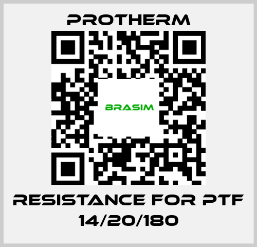 PROTHERM-resistance for PTF 14/20/180 price