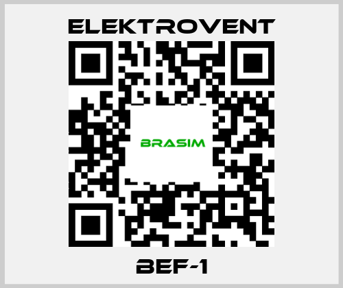 ELEKTROVENT-BEF-1 price