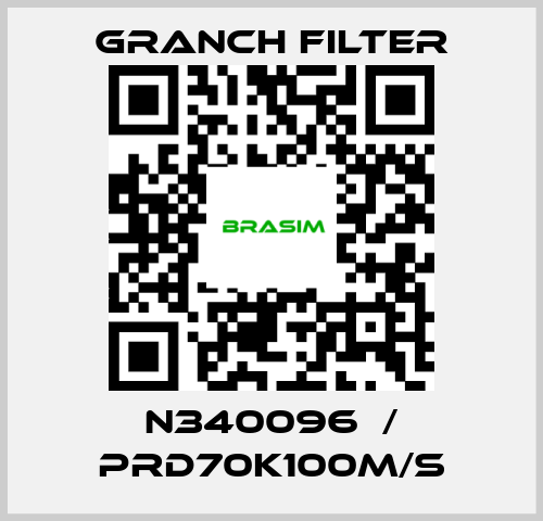 GRANCH FILTER-N340096  / PRD70K100M/S price