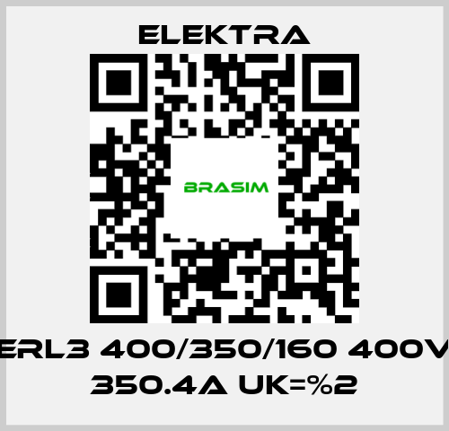 ELEKTRA-ERL3 400/350/160 400V 350.4A Uk=%2 price