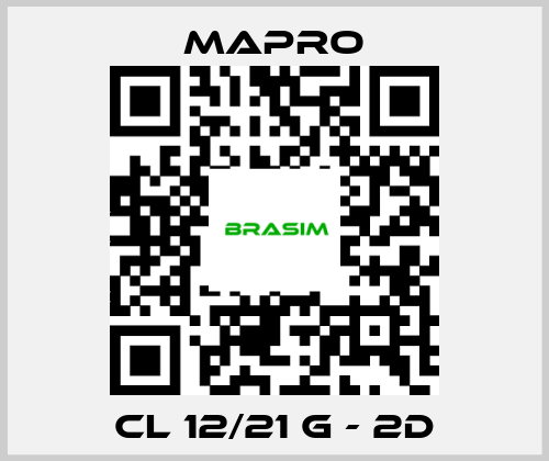 Mapro-CL 12/21 G - 2D price